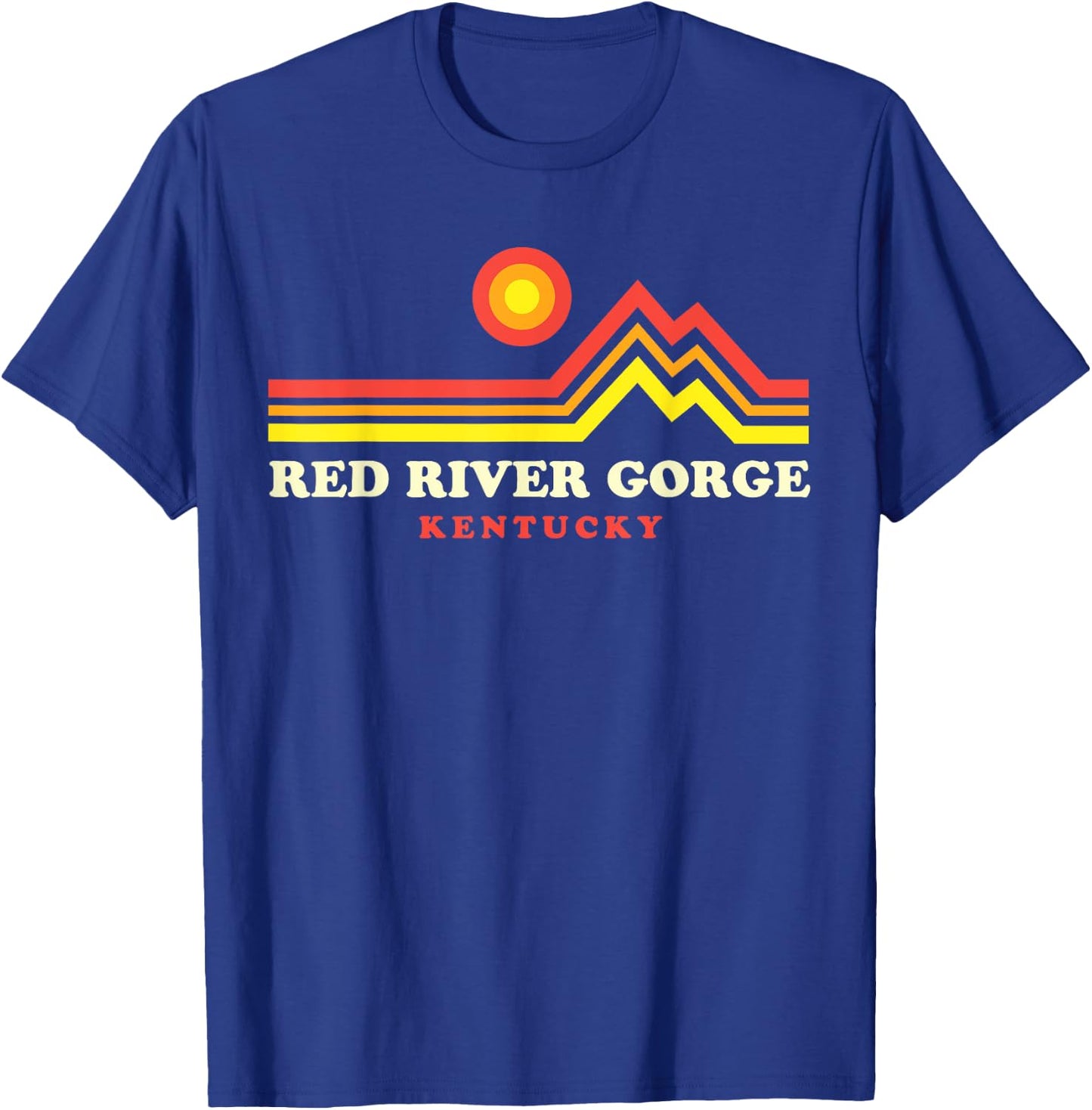 Red River Gorge Kentucky Daniel Boone National Forest T-Shirt - T-Shirt | Royal