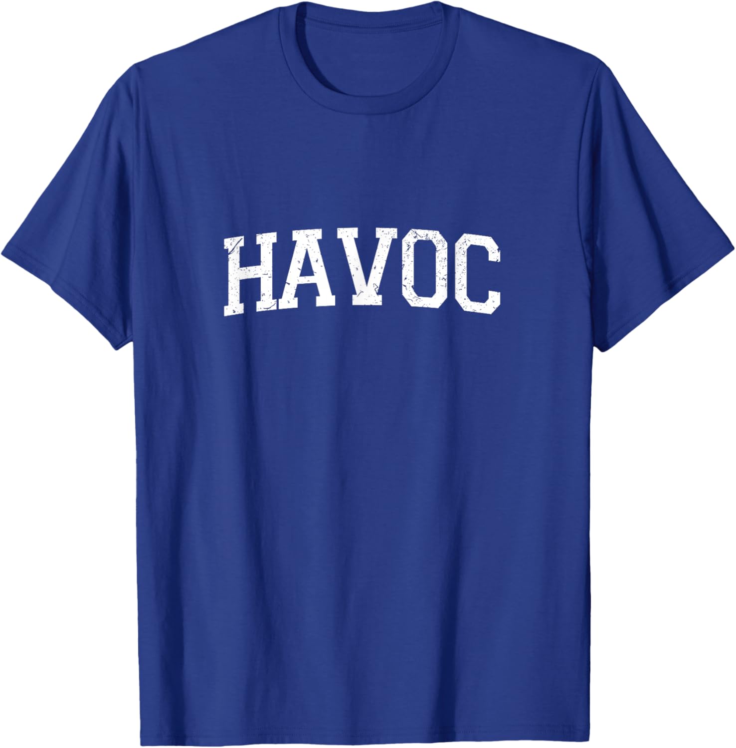 Vintage Personalised Name Classic Havoc T-Shirt - T-Shirt | Royal