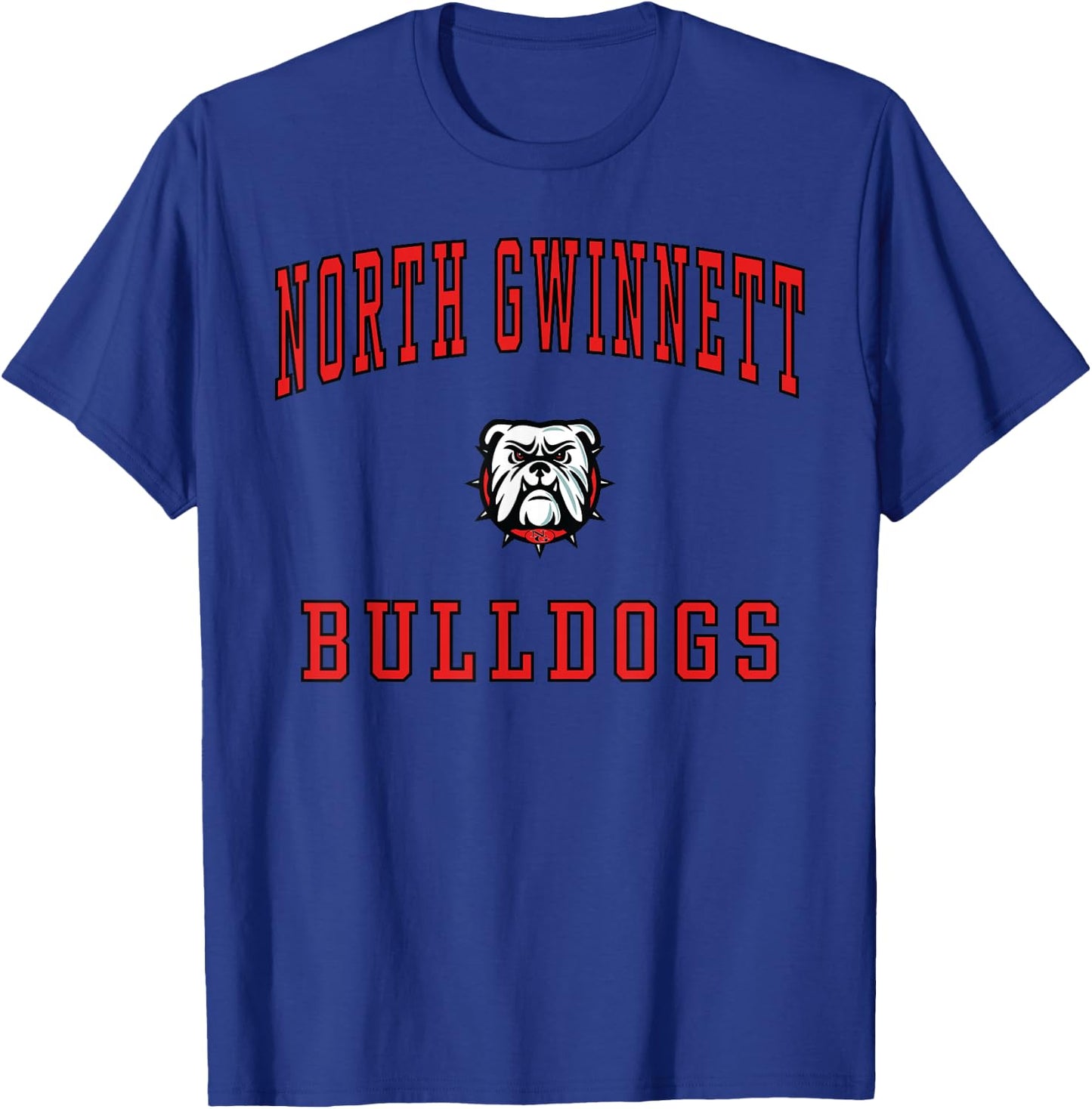 North Gwinnett High School Bulldogs T-Shirt - T-Shirt | Royal