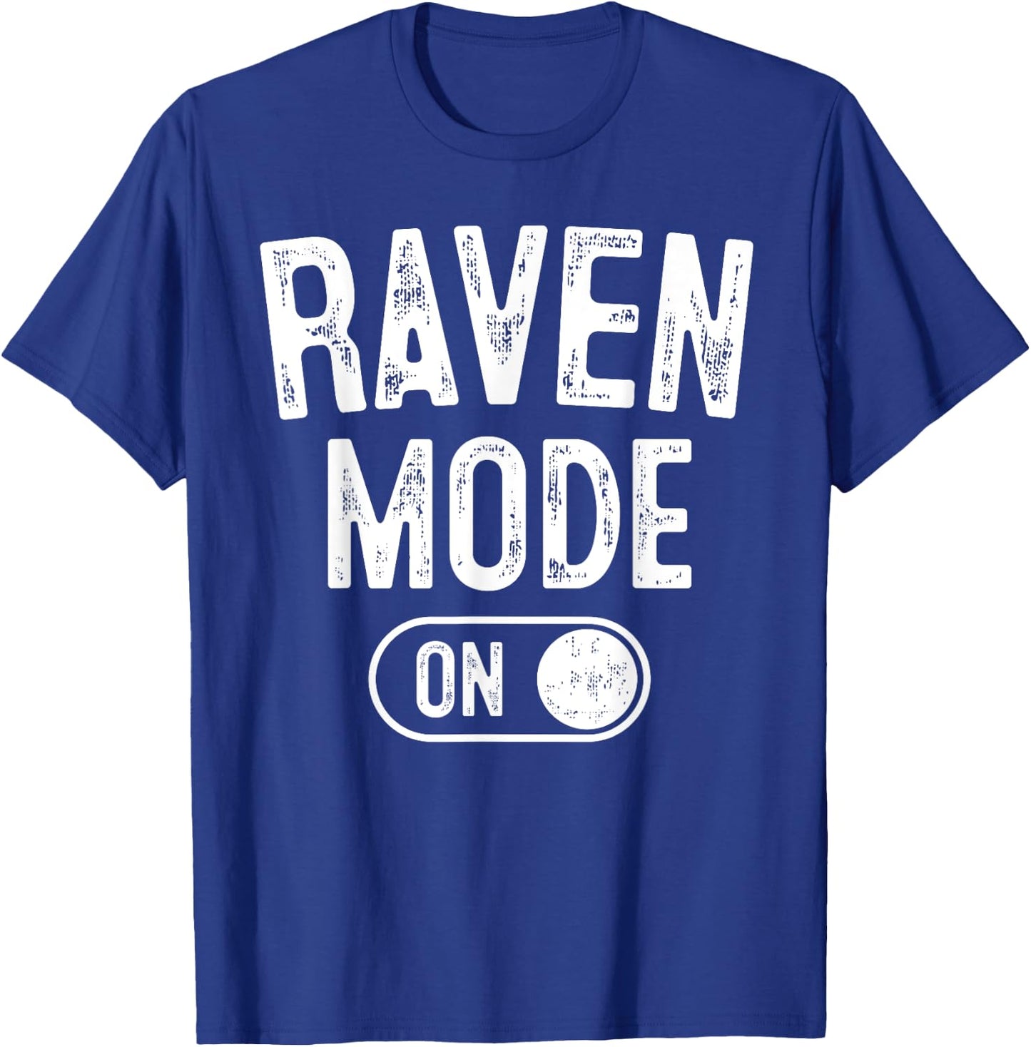 Raven Mode On Costume Funny Clever Corvid Gift Animal Lover T-Shirt - T-Shirt | Royal