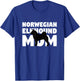 Norwegian Elkhound Gift Dog Mother Norwegian Elkhound Mom Men Women Girls Kids T-Shirt - T-Shirt | Royal