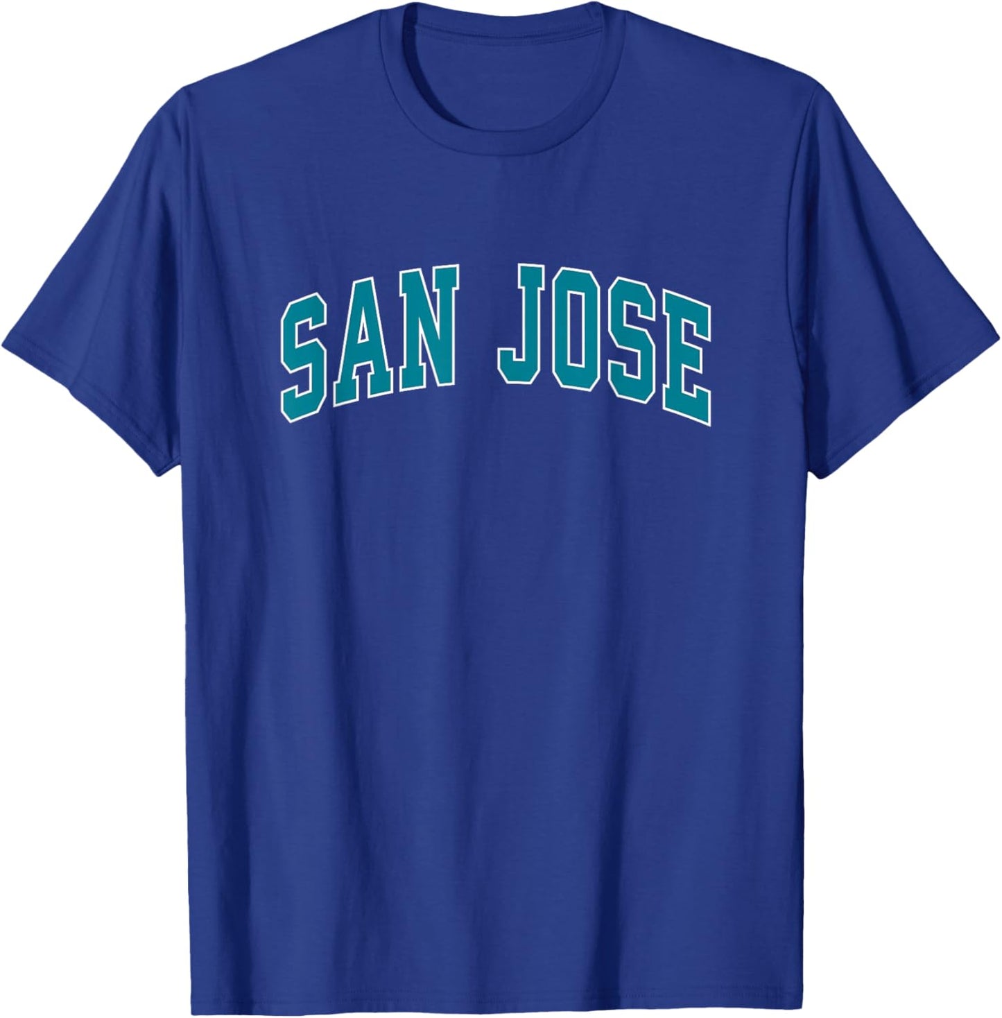 San Jose - Throwback Design Print - Classic T-Shirt - T-Shirt | Royal