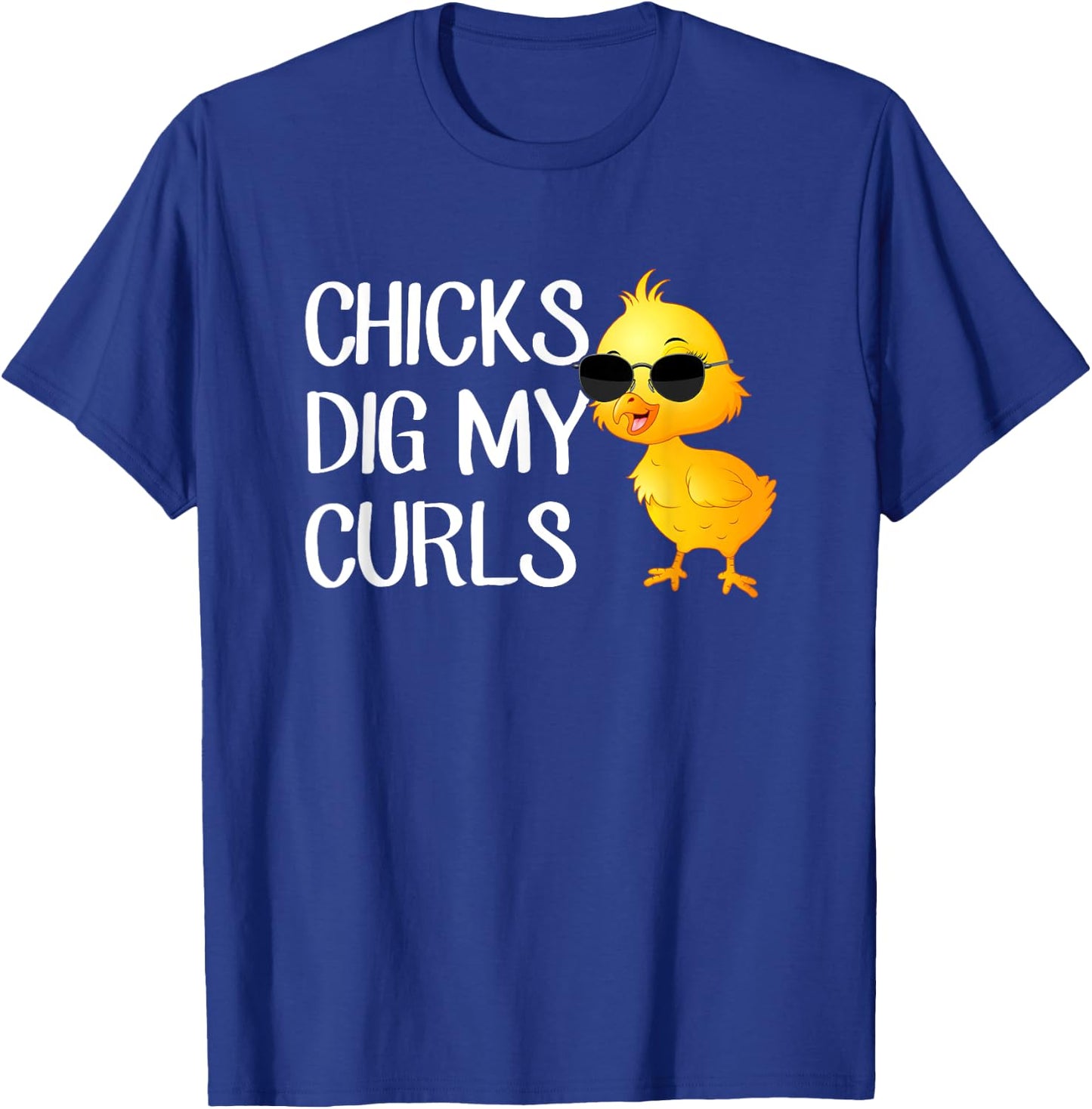 Chicks dig my curls, hair toddler T-Shirt - T-Shirt | Royal