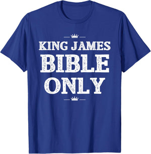 Bible Scripture Verses King James Bible Christian T-Shirt - T-Shirt | Royal