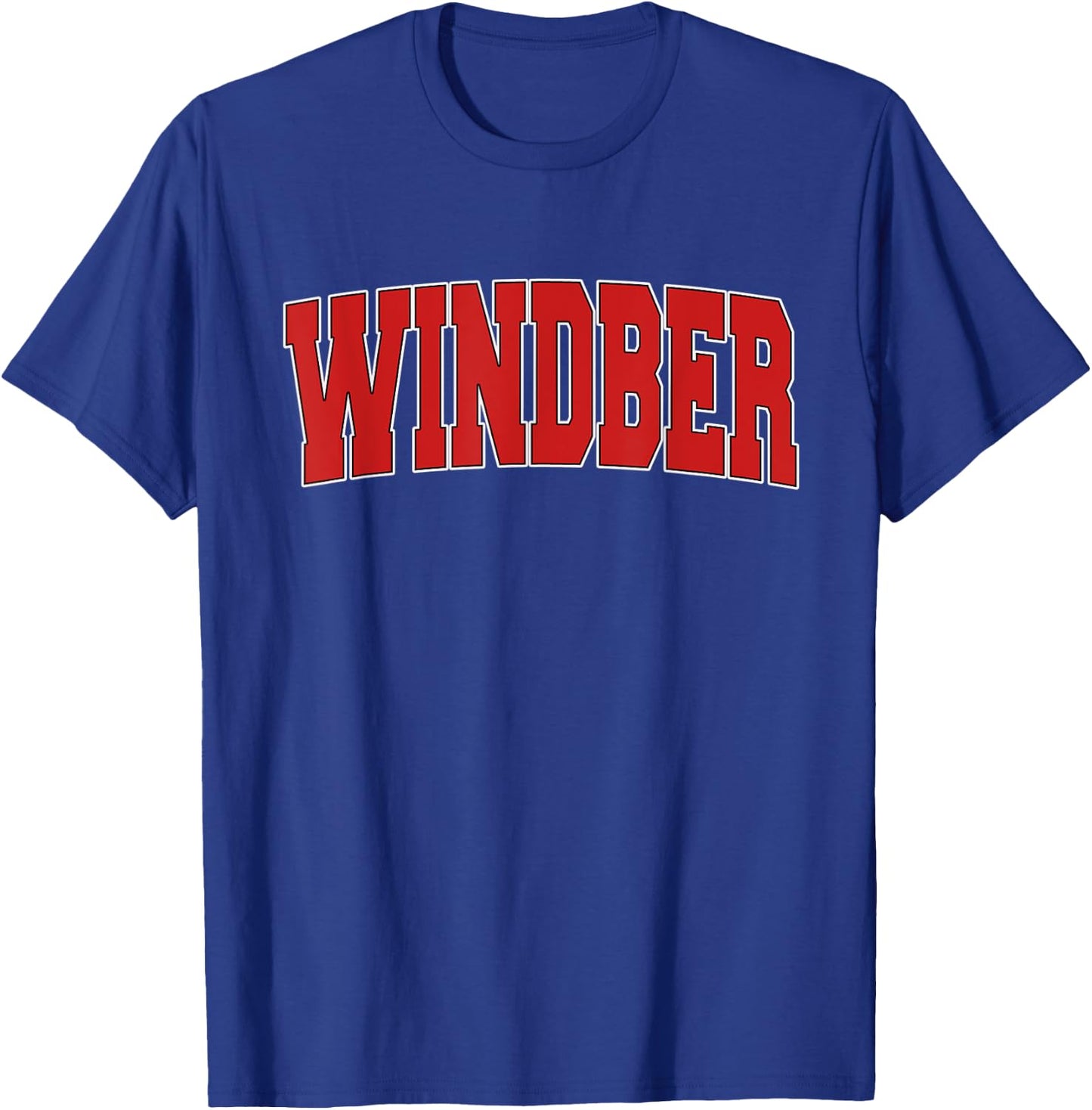 WINDBER PA PENNSYLVANIA Varsity Style USA Vintage Sports T-Shirt - T-Shirt | Royal
