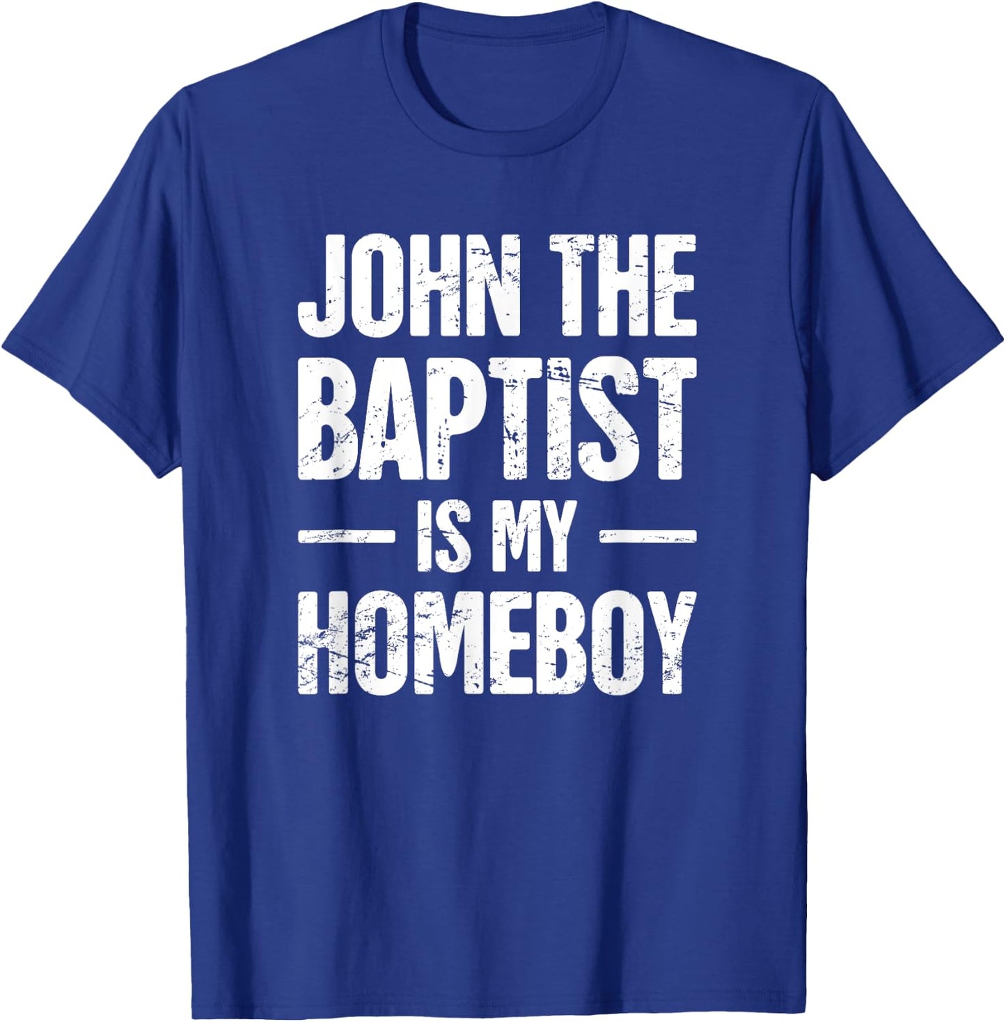 Christian New Testament John the Baptist T-Shirt - T-Shirt | Royal