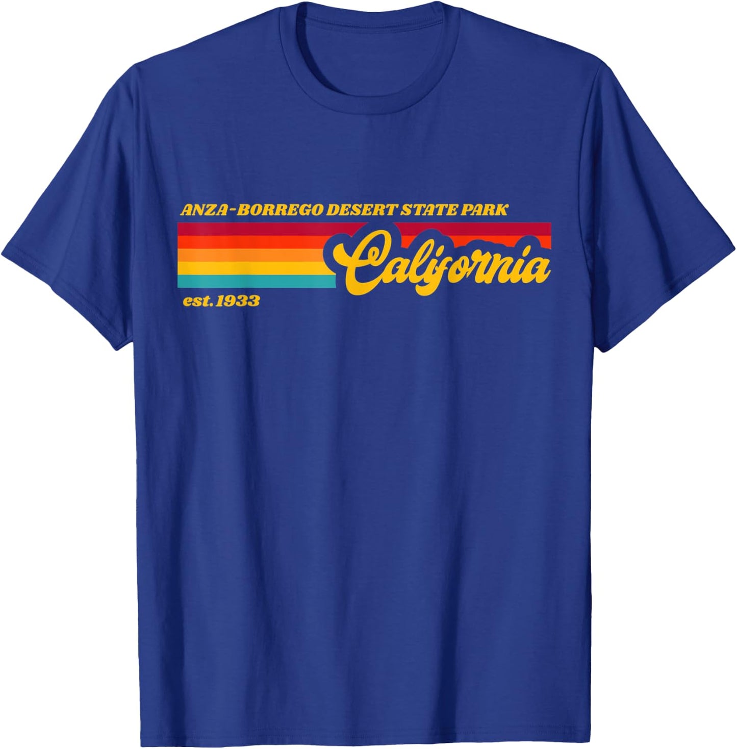 California Anza Borrego Desert State Park T-Shirt - T-Shirt | Royal