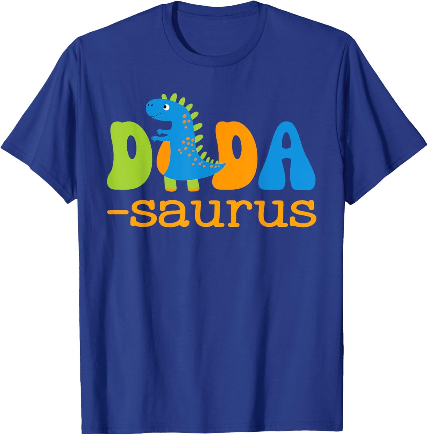 Dadasaurus T Rex Dinosaur Dada Saurus Family Matching T-Shirt - T-Shirt | Royal