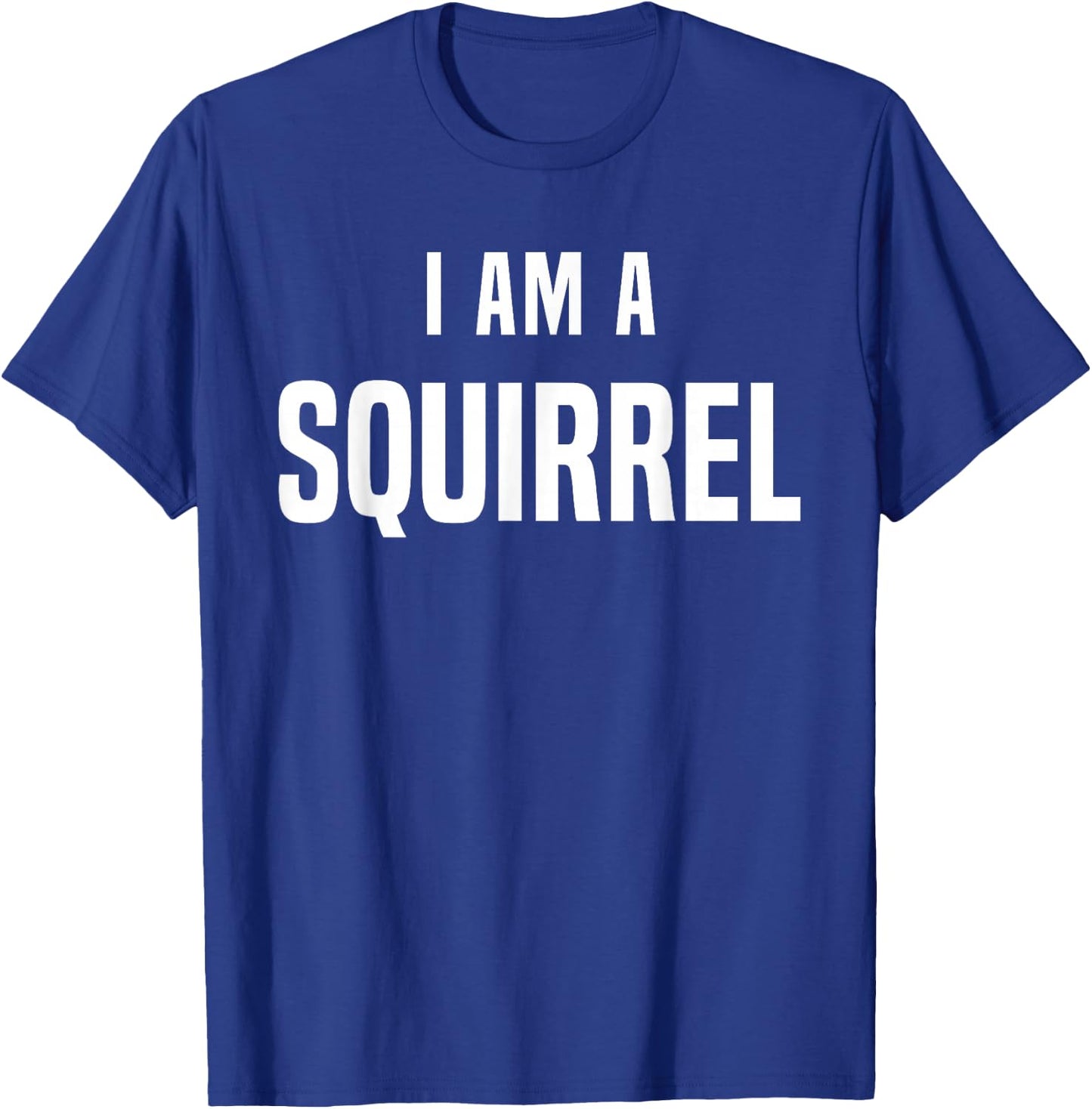 Squirrel Costume Shirt Easy Simple Halloween Costumes T-Shirt - T-Shirt | Royal