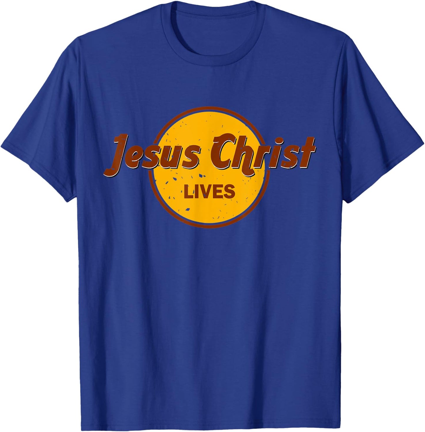 Jesus Christ Lives T-Shirt - T-Shirt | Royal
