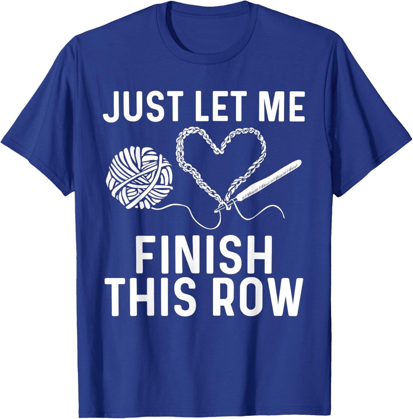 Best Crocheting Art Women Crocheter Crochet Lover T-Shirt - T-Shirt | Royal