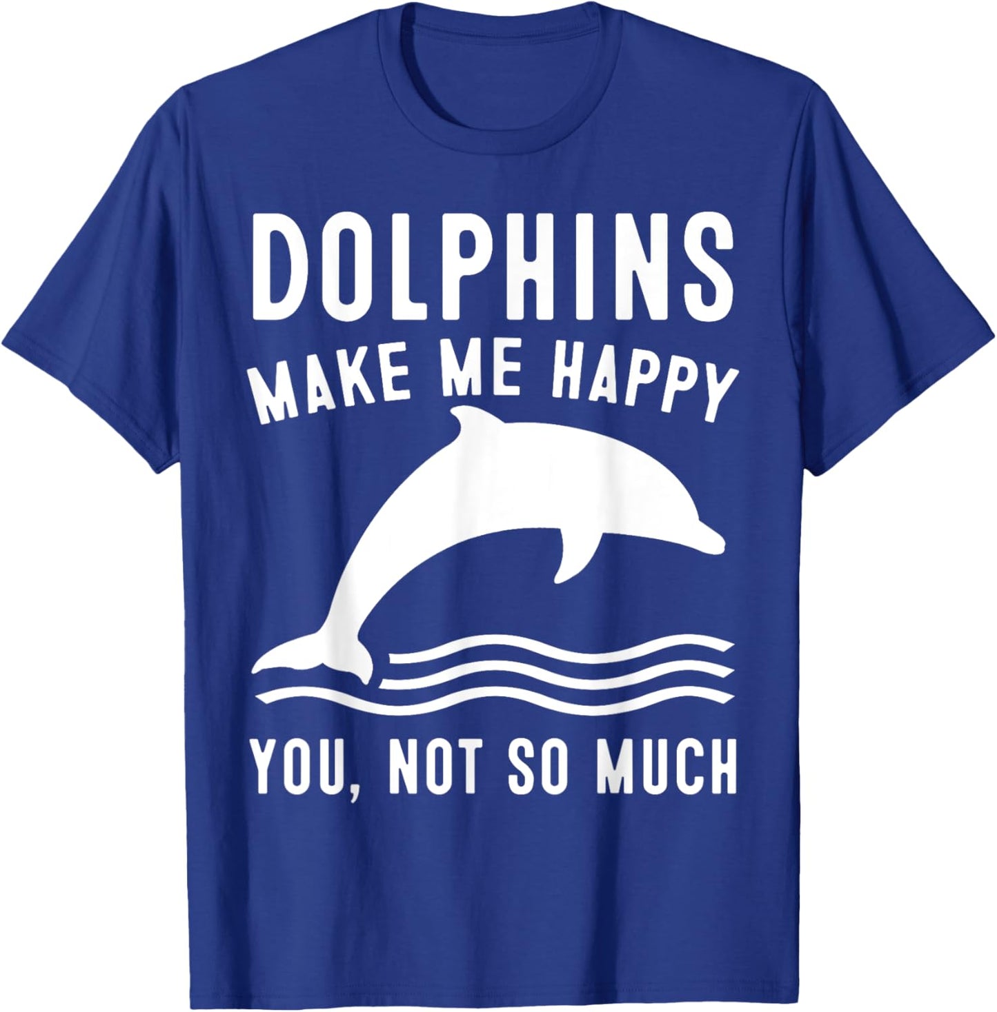 Dolphin Design Women Dolphin Themed Dolphin Lover T-Shirt - T-Shirt | Royal