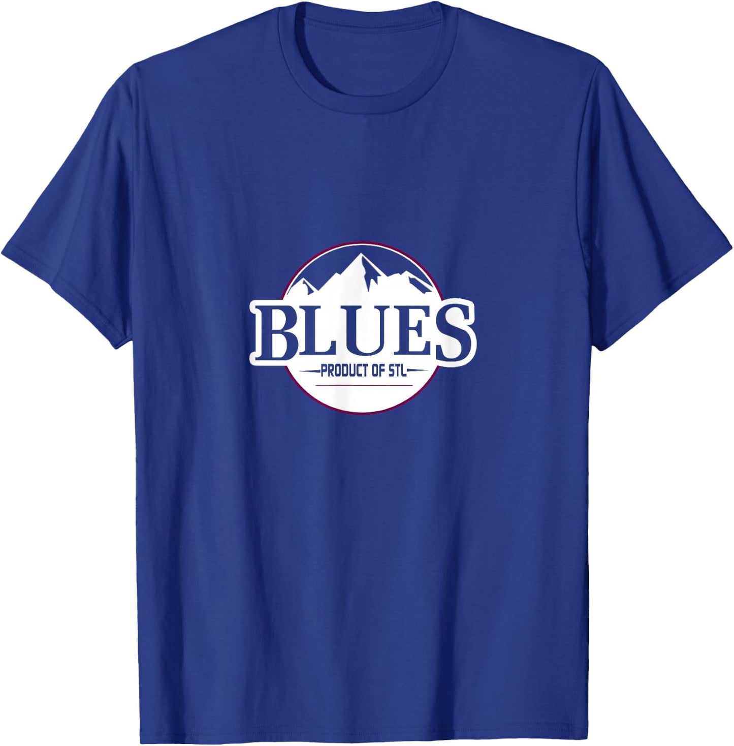 Mountain Blues Homegrown St Louis T-Shirt - T-Shirt | Royal