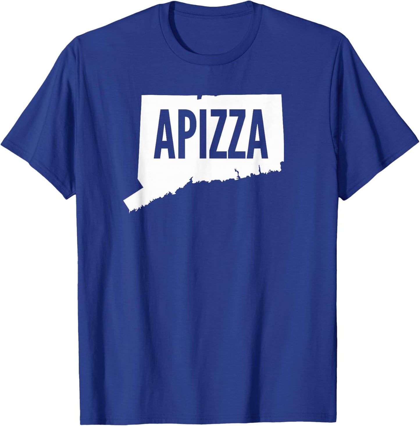 New Haven Style APizza in Connecticut T-Shirt - T-Shirt | Royal