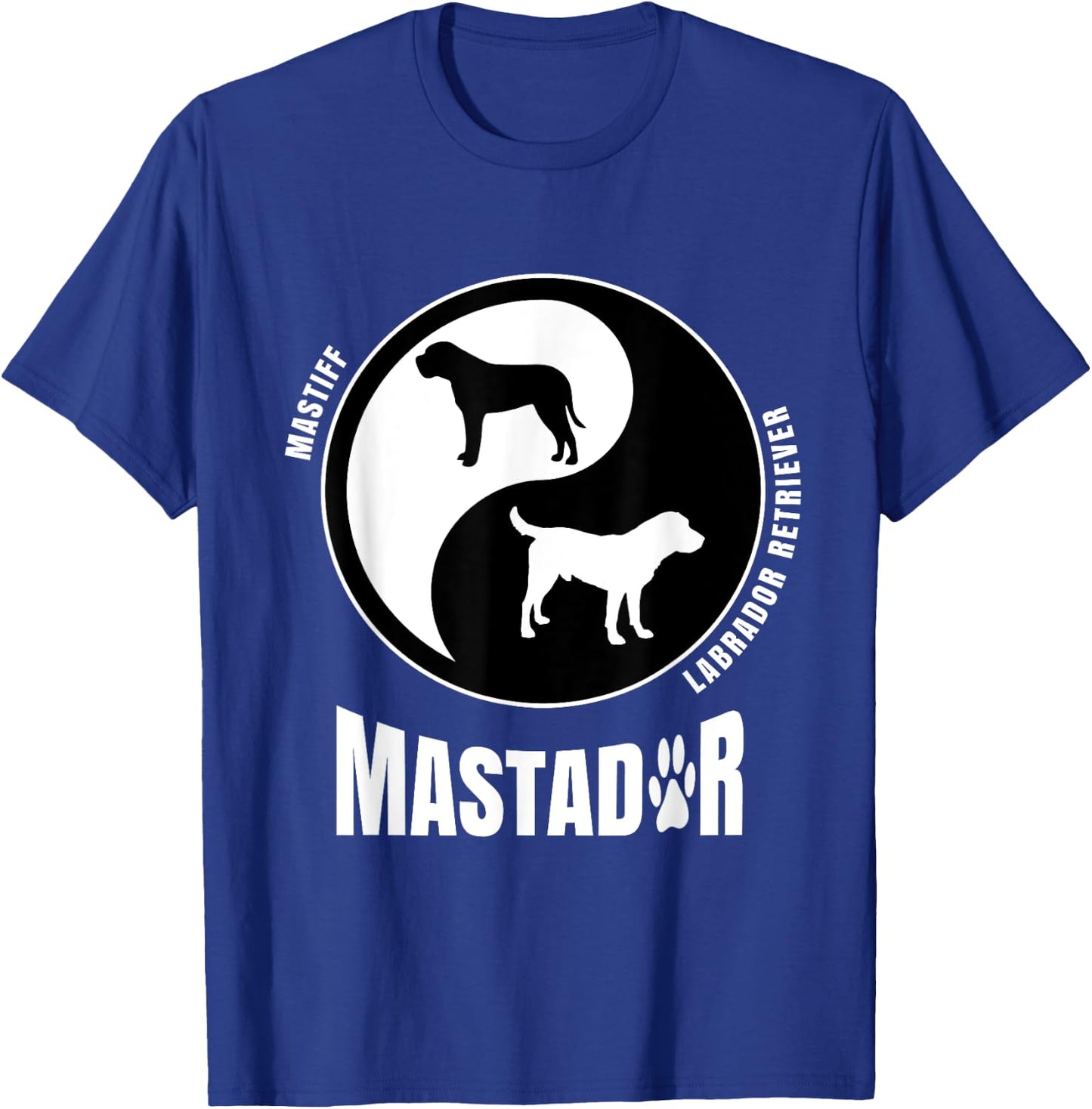 Mastador Dog Cross Breed Owners Breeders Pet Mastador Men Women Kids T-Shirt - T-Shirt | Royal