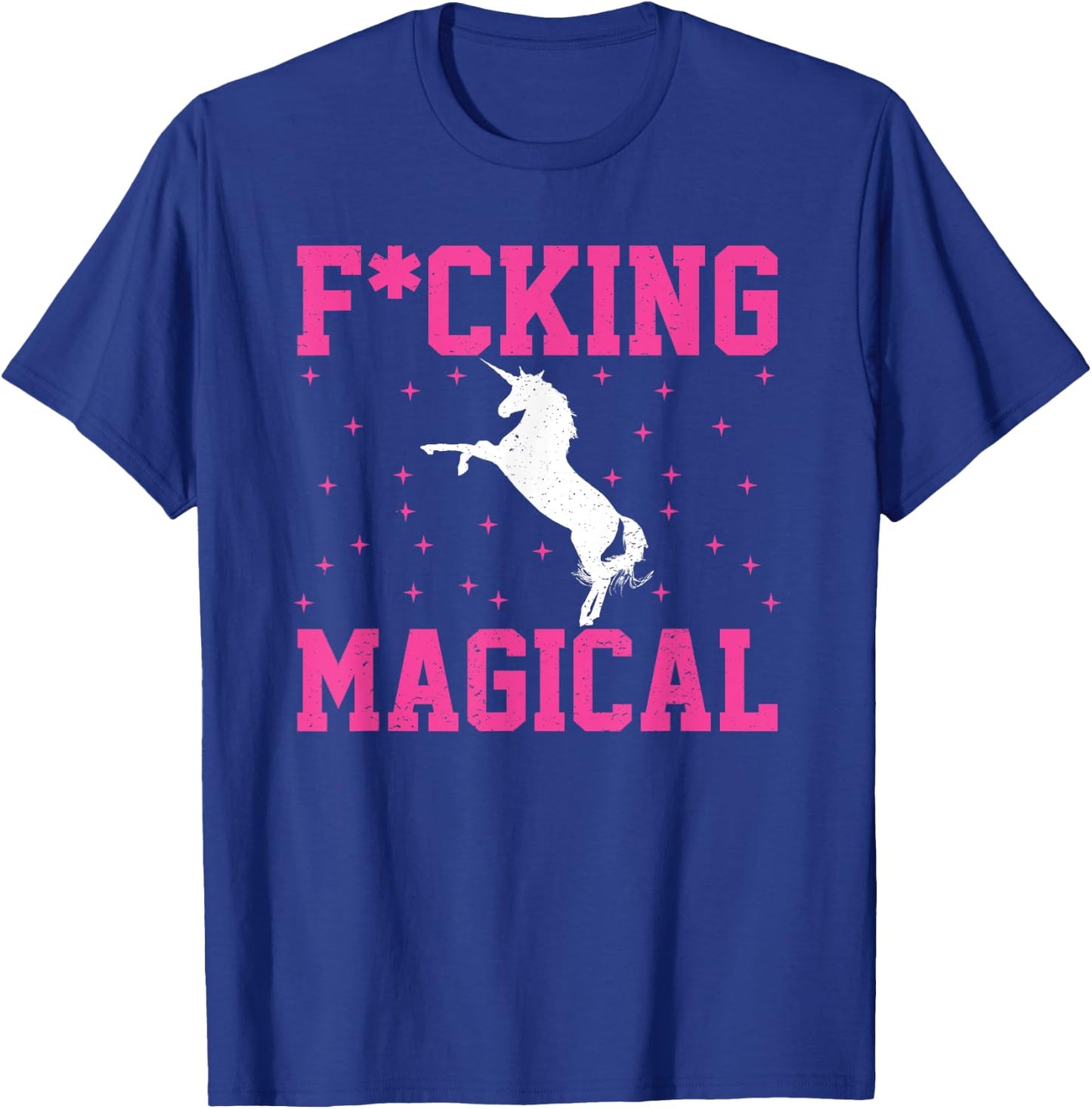 Fucking Magical Fcking As F Fuck Retro Vintage Bday Gift T-Shirt - T-Shirt | Royal
