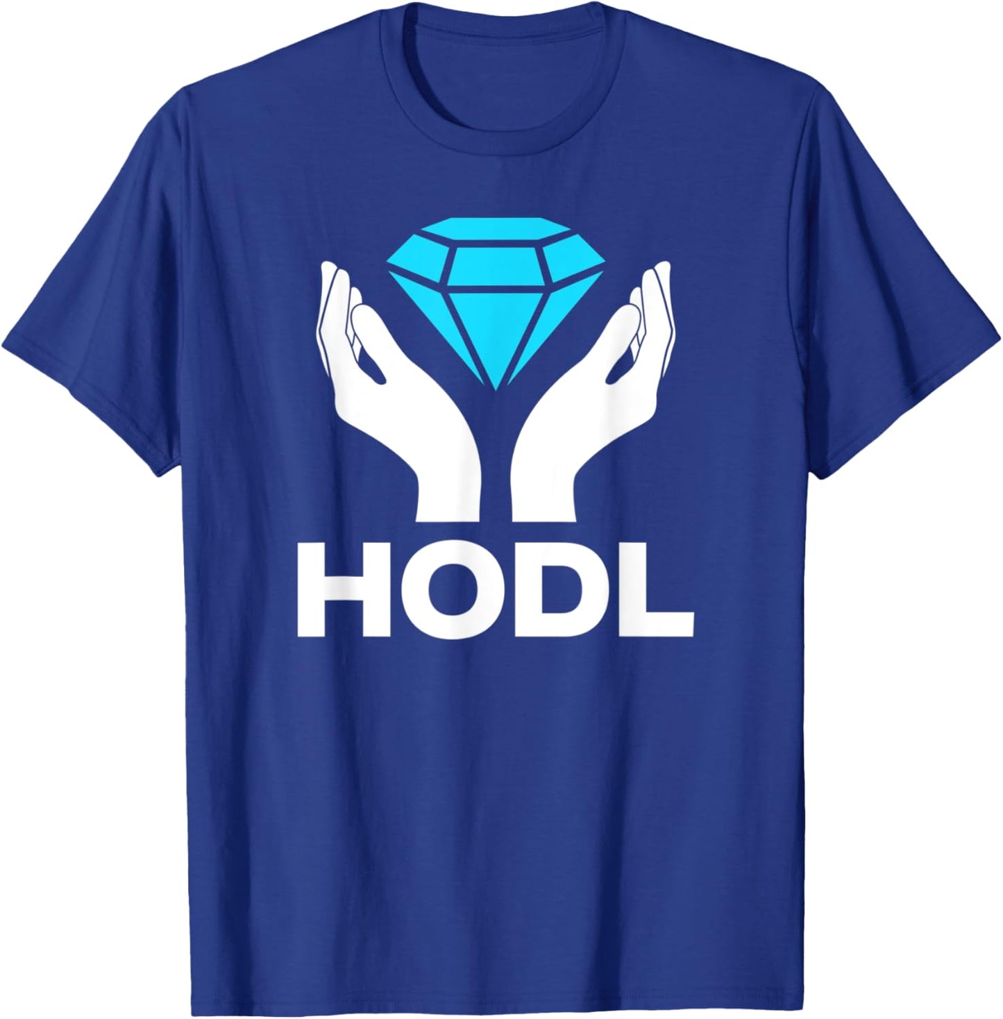 Diamonds Hands HODL - Wall Street Game Stocks Bets Memes T-Shirt - T-Shirt | Royal