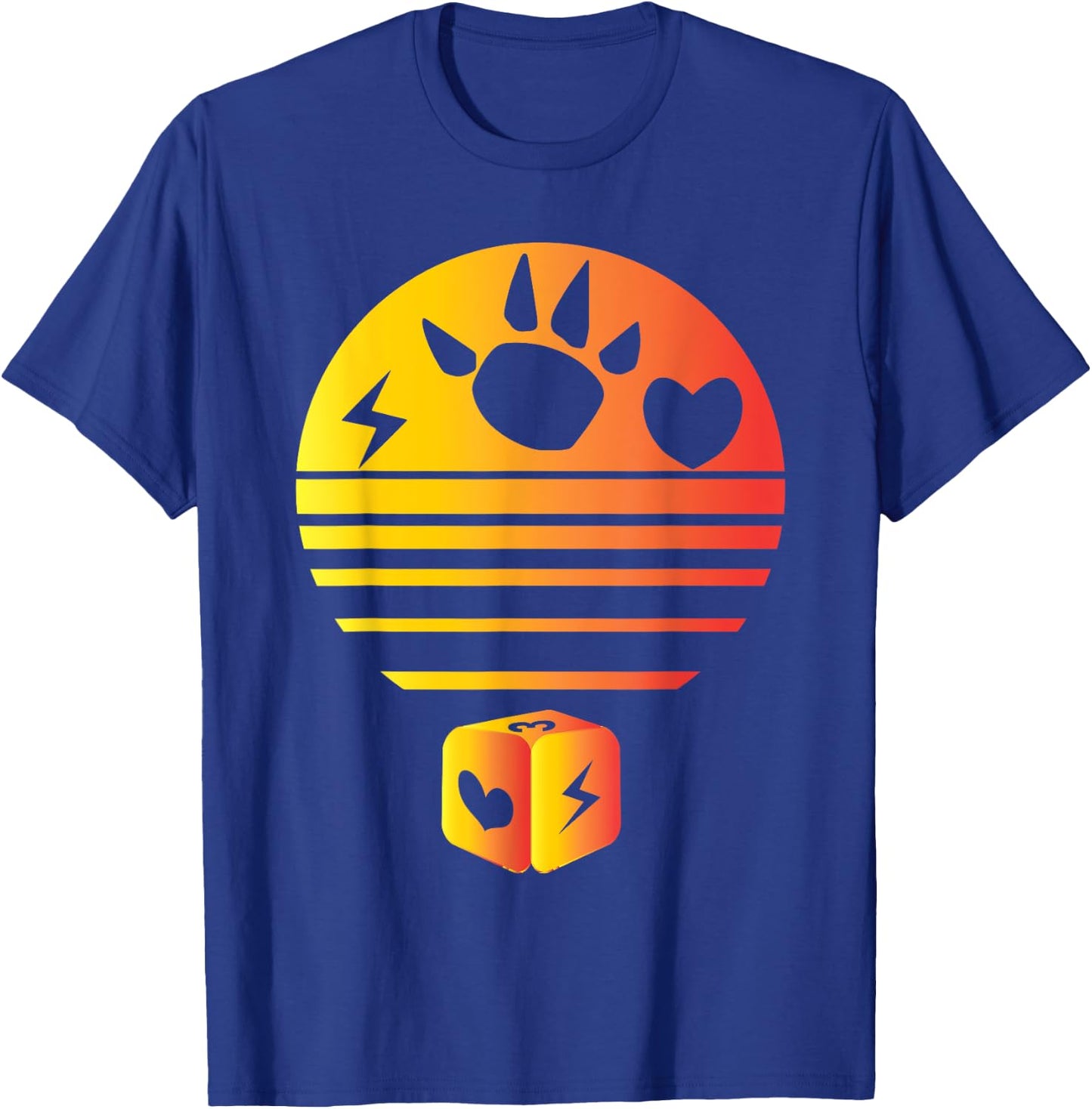 King of Tokyo Board Game Design Tabletop Gaming T-Shirt - T-Shirt | Royal
