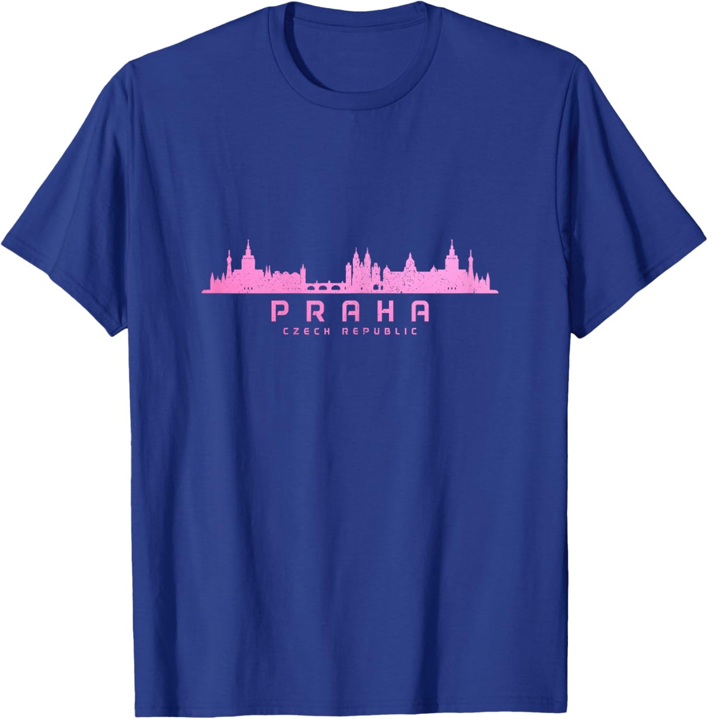 Prague Skyline Czech Republic Praha Souvenir T-Shirt - T-Shirt | Royal