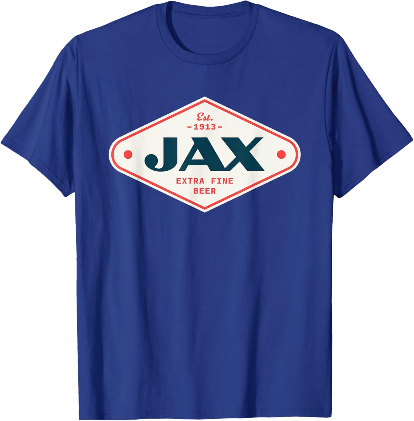 Jax Beer Style - Logo T-Shirt - T-Shirt | Royal
