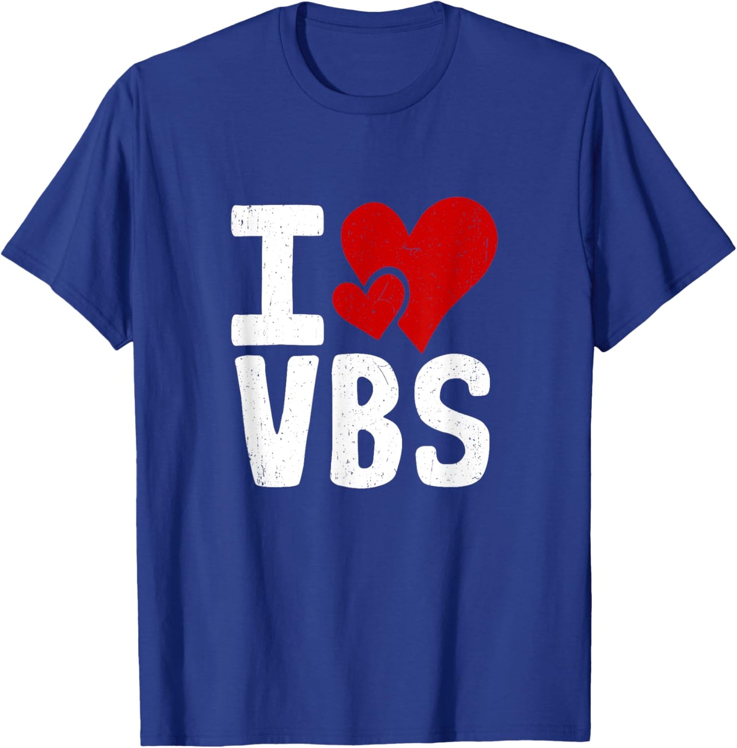 VBS I Love Vacation Bible School Christian VBS Church Jesus T-Shirt - T-Shirt | Royal