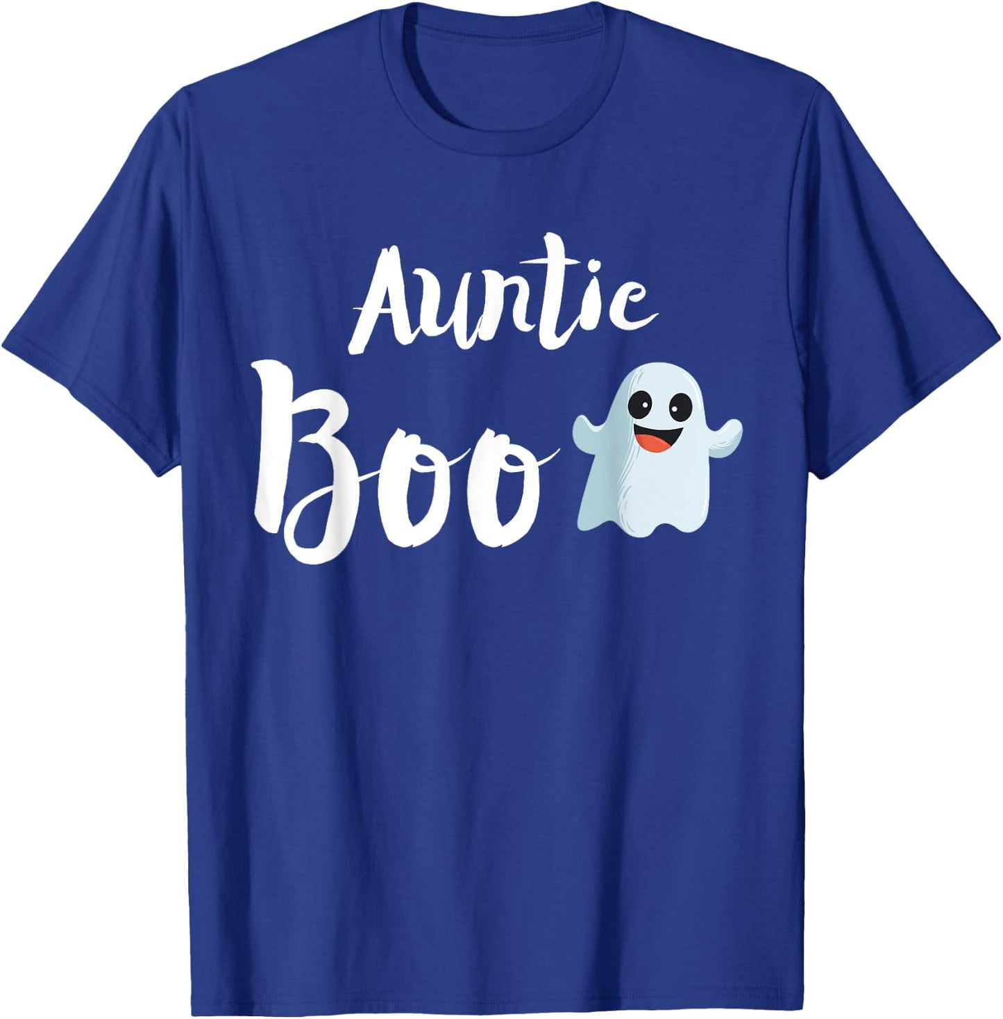 Auntie Boo Halloween Family Matching Ghost Aunt Shirt T-Shirt - T-Shirt | Royal