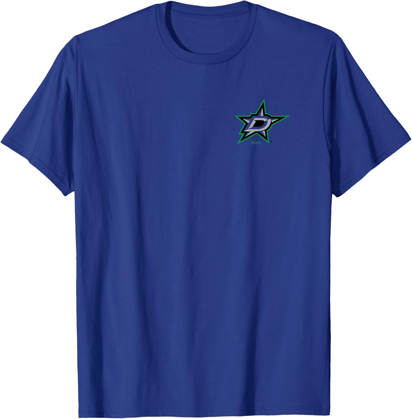 Dallas Stars Support White Officially Licensed T-Shirt - T-Shirt | Royal