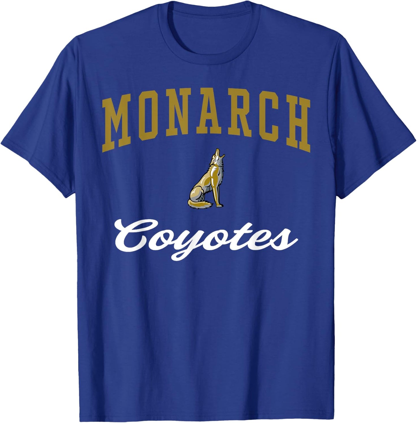 Monarch High School Coyotes C3 T-Shirt - T-Shirt | Royal
