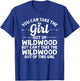 Girl Out Of WILDWOOD NJ NEW JERSEY Gift Funny Home Roots USA T-Shirt - T-Shirt | Royal