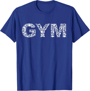 Fitness Workout Gym for lover Training Bodybuilding T-Shirt - T-Shirt | Royal