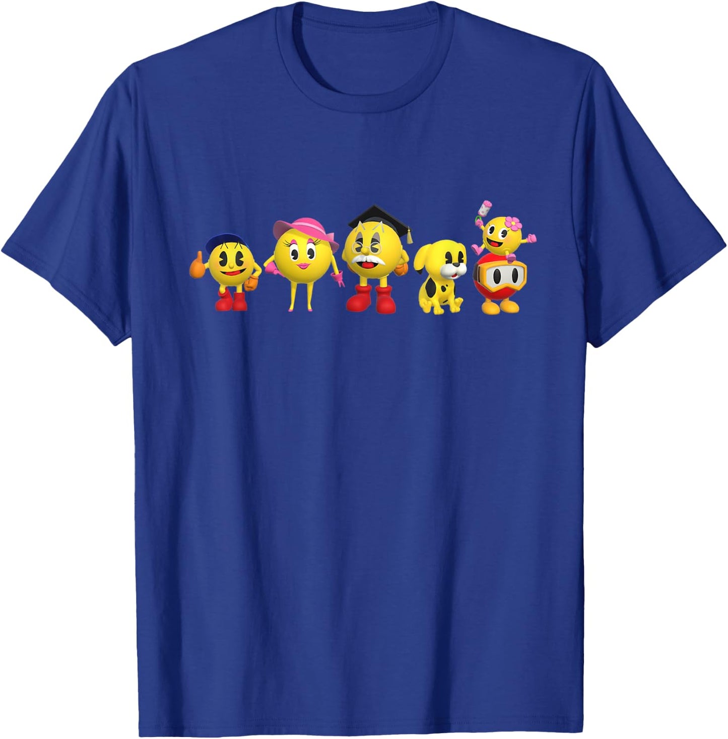 PAC-MAN World Re-PAC 004 T-Shirt - T-Shirt | Royal