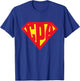 Superhero CPA Accountant T-Shirt - T-Shirt | Royal
