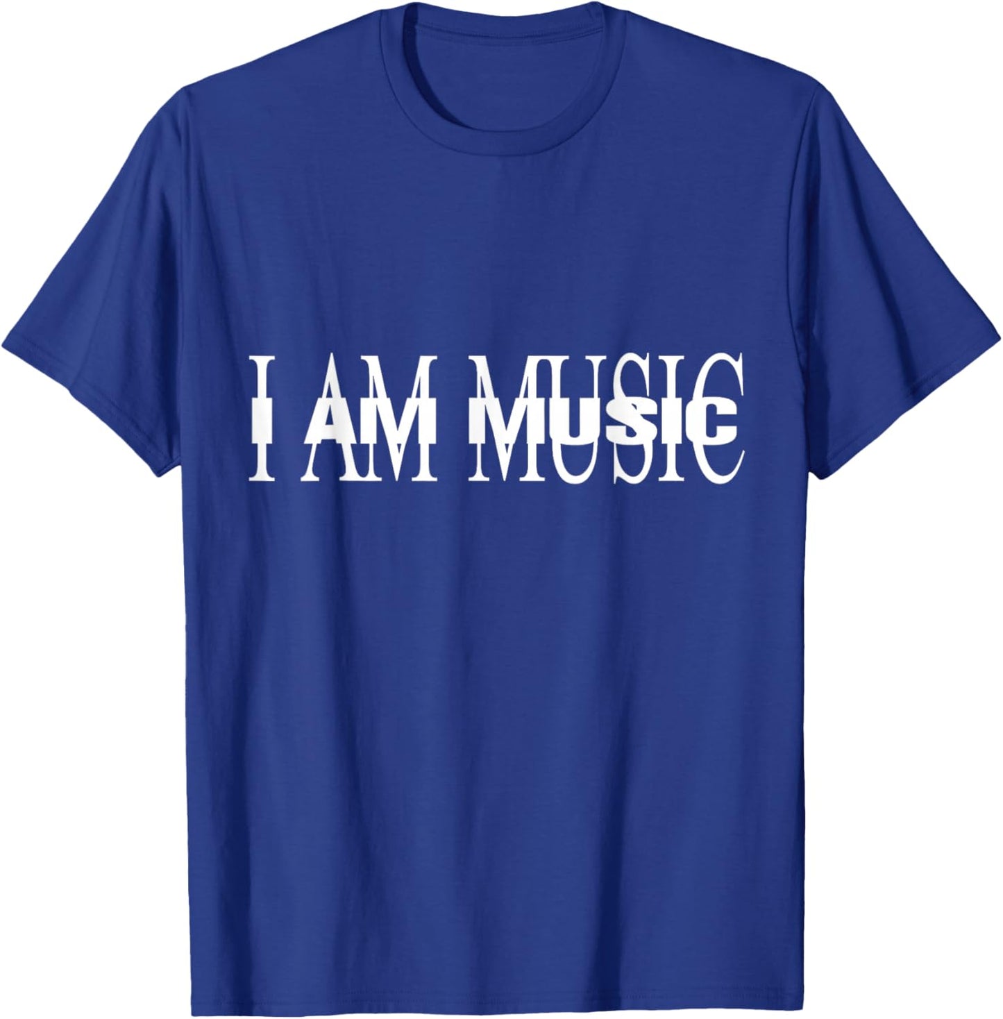 I AM MUSIC album T-Shirt - T-Shirt | Royal