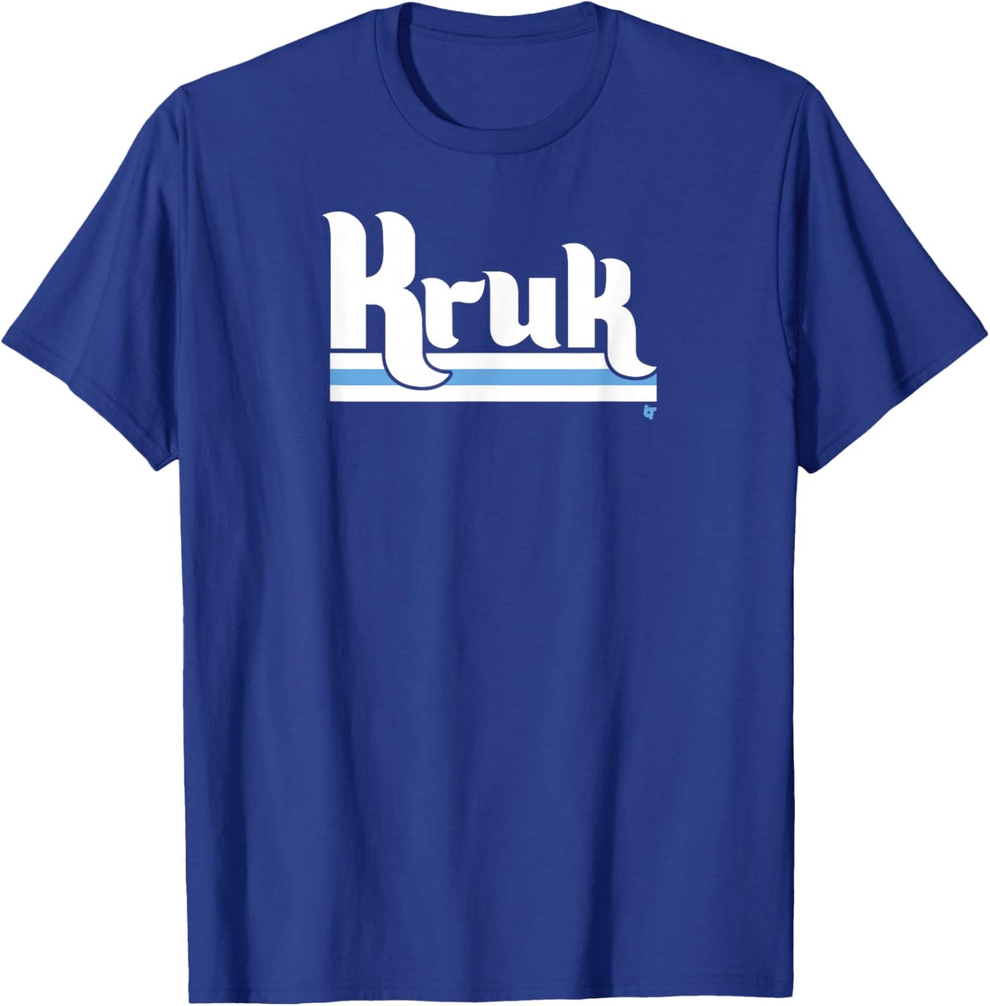 John Kruk: Team Name Text - Philadelphia Baseball T-Shirt - T-Shirt | Royal