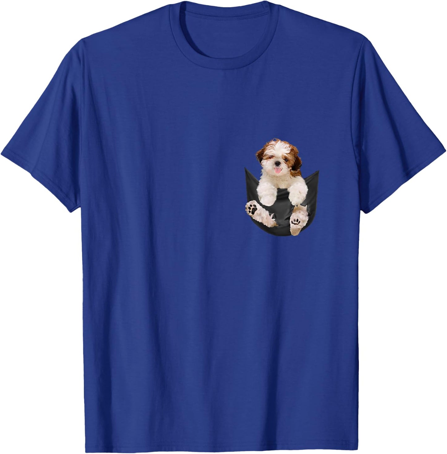 Dog Lover Gifts Shih Tzu in Bag Women Girls Kids T-Shirt - T-Shirt | Royal