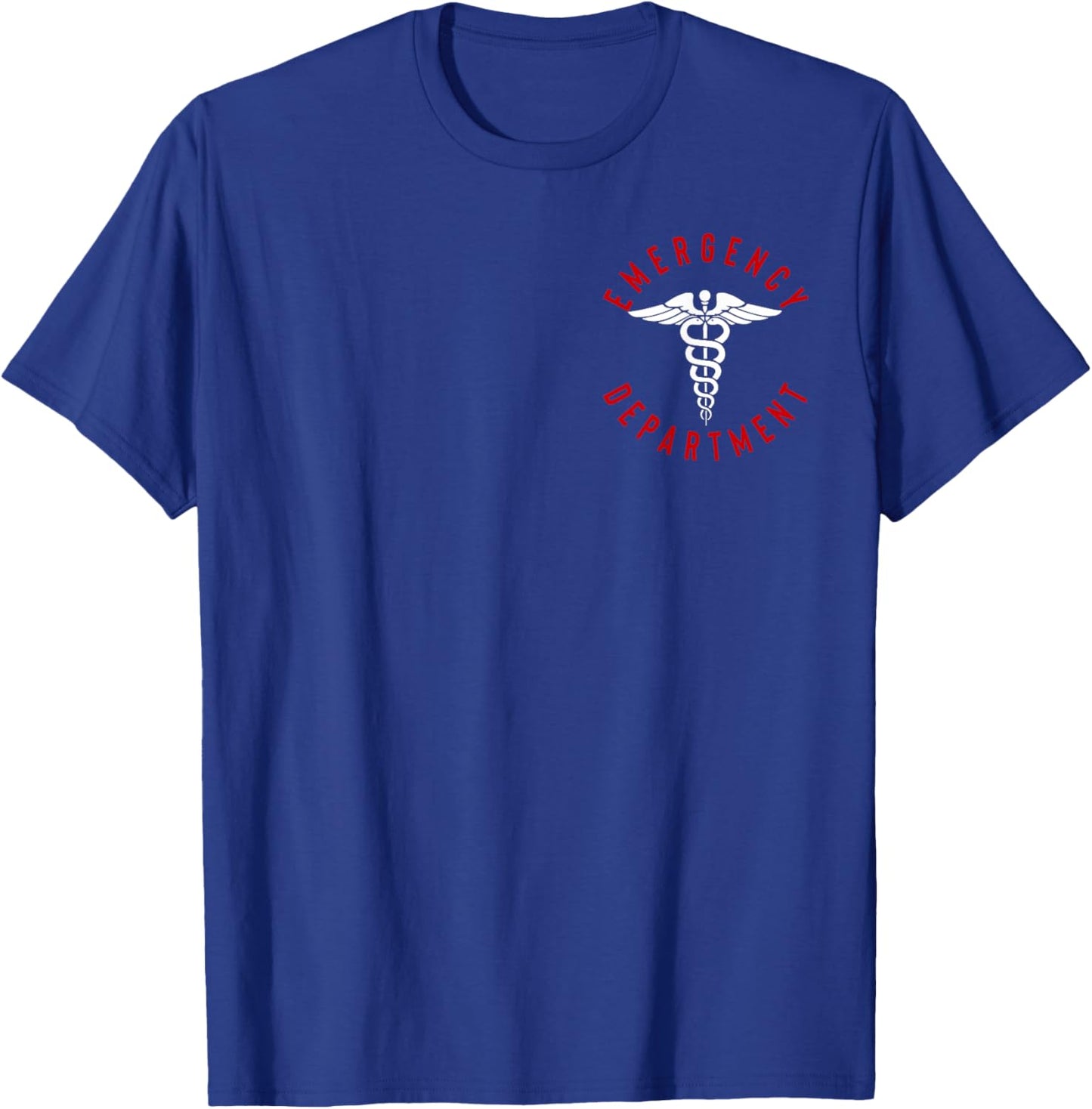 Women Emergency Department 2 Sided Retro Er Nurse T-Shirt - T-Shirt | Royal