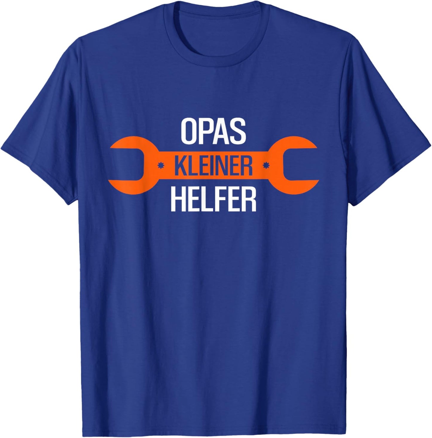 Opas kleiner Helfer Opa Enkel Werkzeug Kinder Werkstatt T-Shirt - T-Shirt | Royal