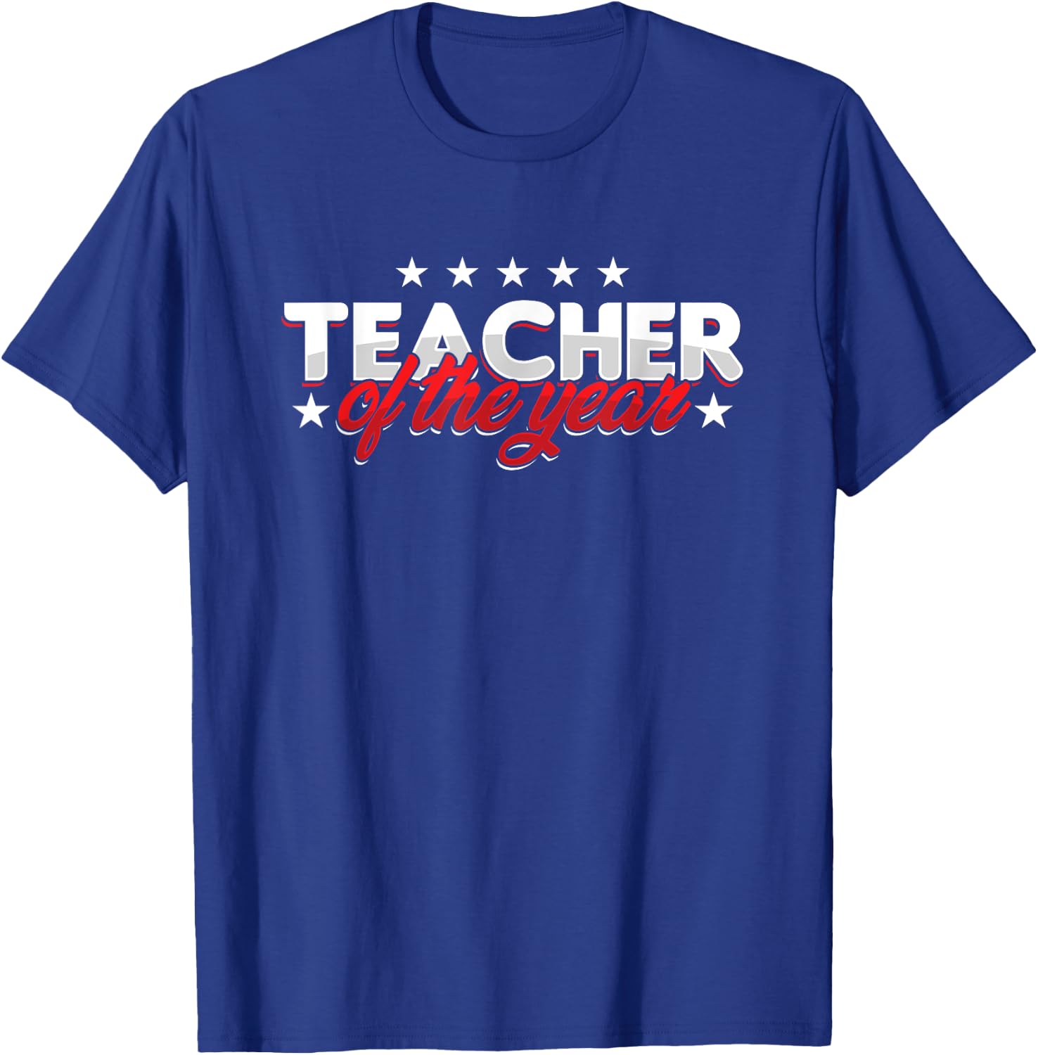 Teacher of the Year Teacher Teacher Teacher Student Teacher Gift Women T-Shirt - T-Shirt | Royal