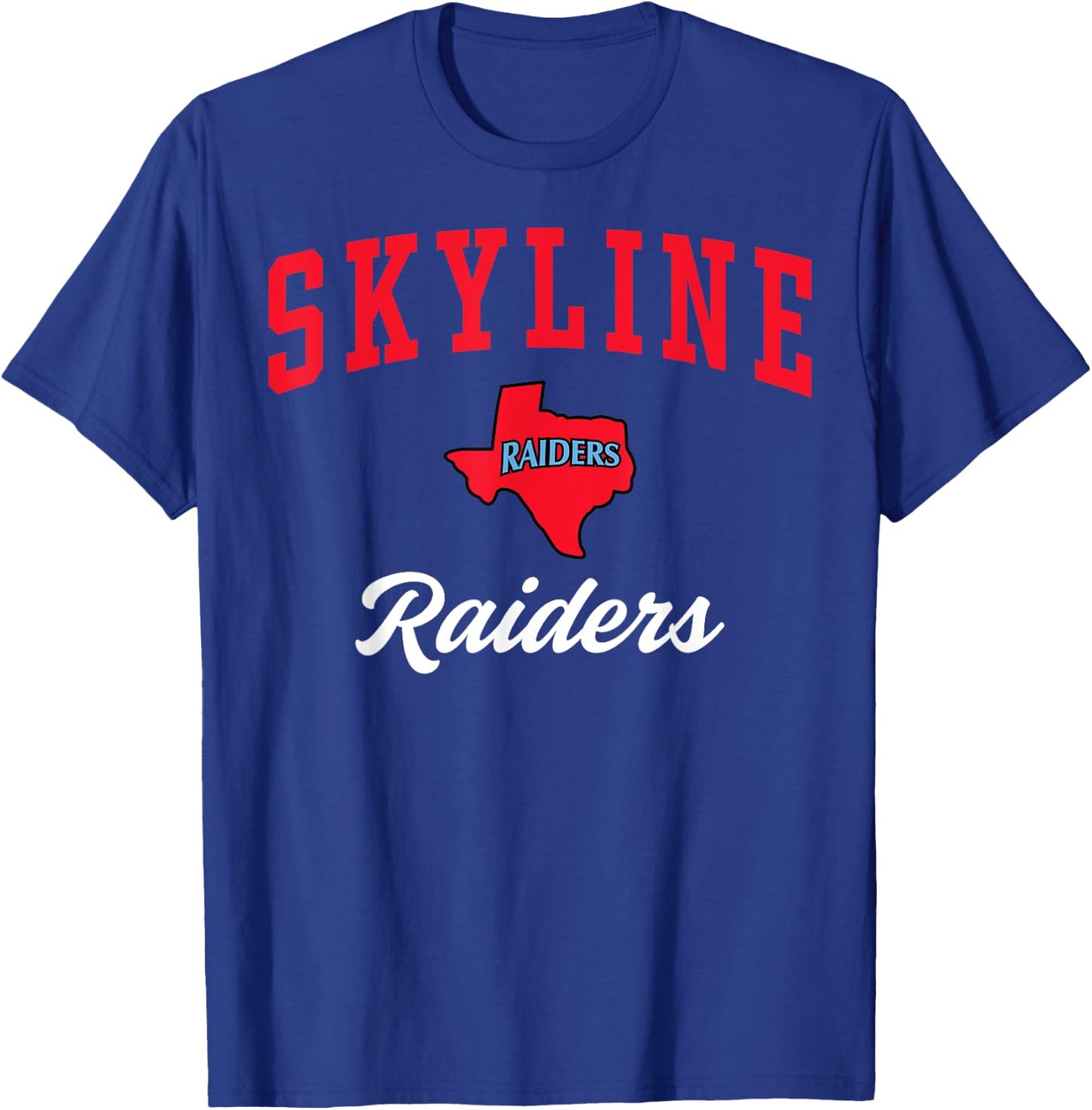 Skyline High School Raiders C3 T-Shirt - T-Shirt | Royal