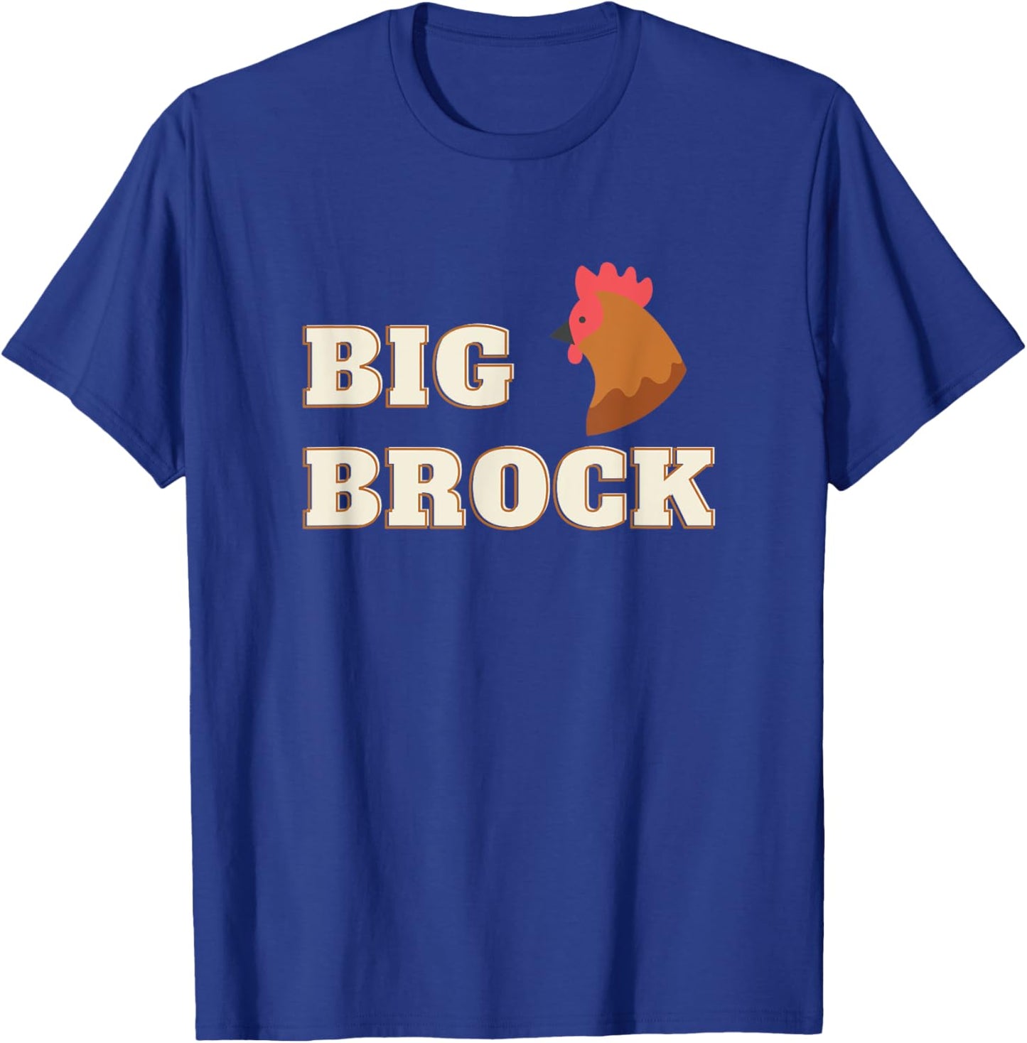 Brock Funny Humor Design T-Shirt - T-Shirt | Royal