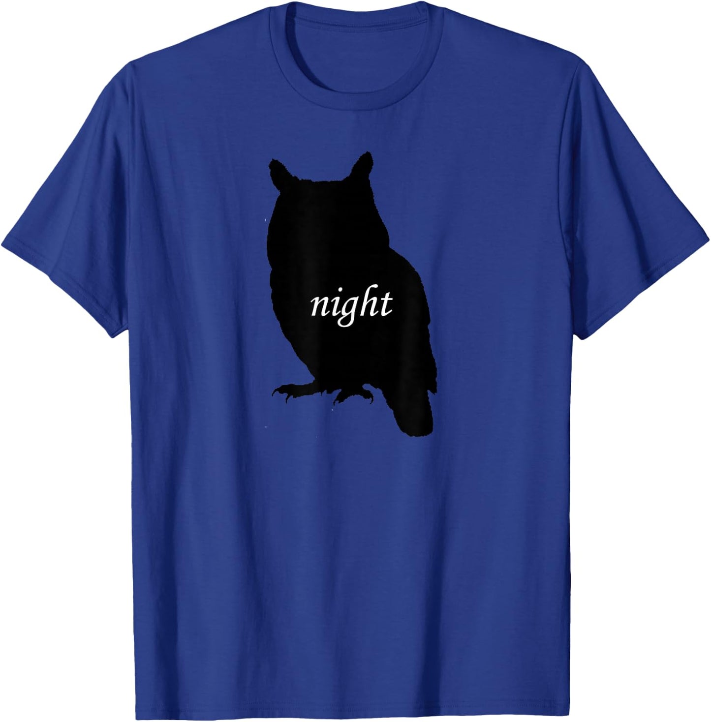 Night Owl! Silhouette T-Shirt - T-Shirt | Royal