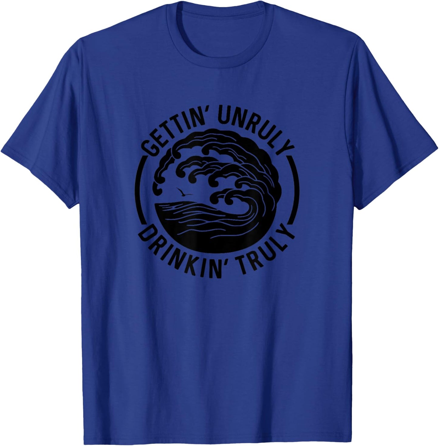 Gettin' Unruly Drinkin' Hard Seltzer Claw Summer Alcohol T-Shirt - T-Shirt | Royal
