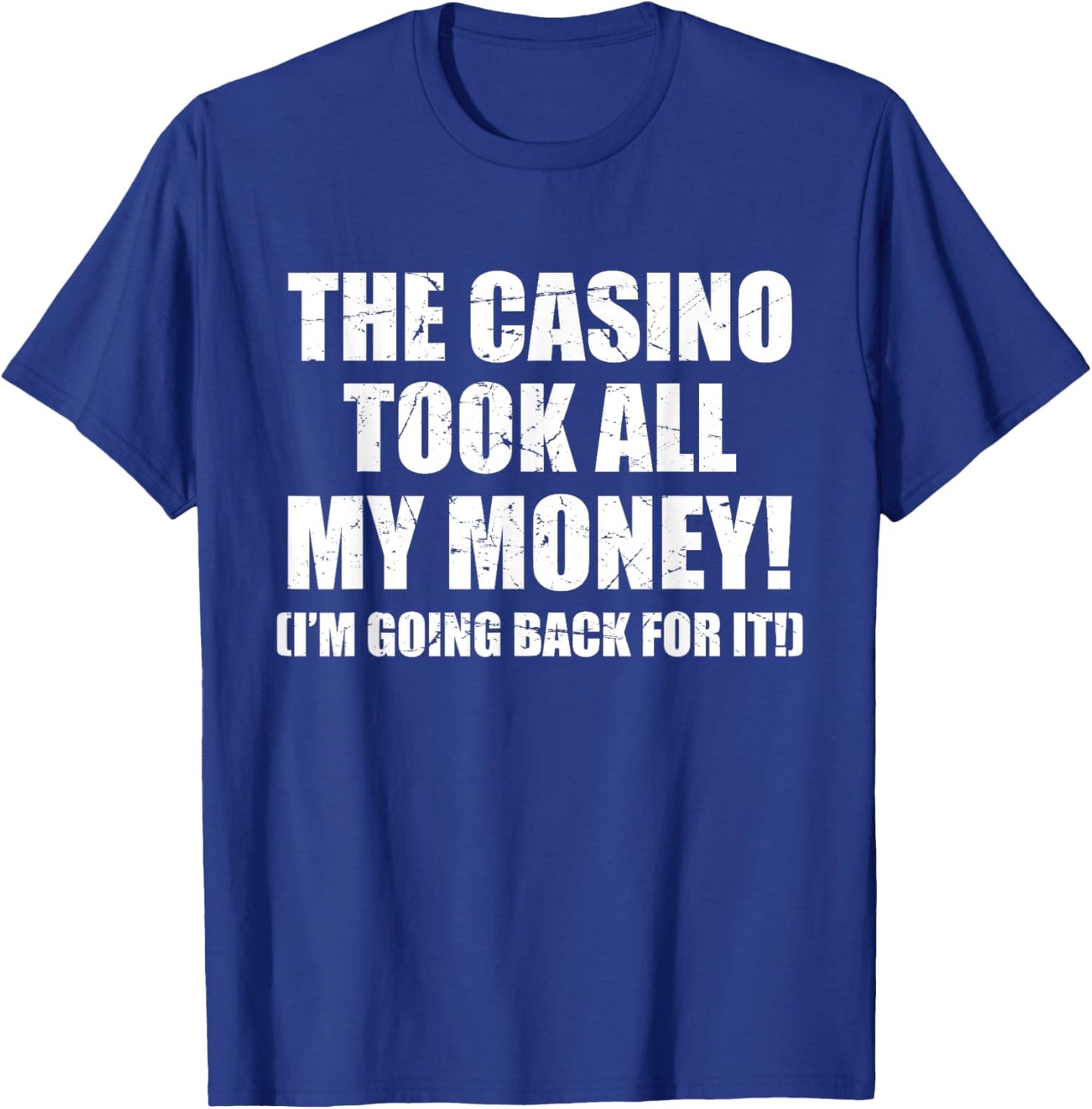 Funny Gambling Design Women Poker Lovers Gamblers T-Shirt - T-Shirt | Royal