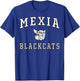 Mexia High School Blackcats C1 T-Shirt - T-Shirt | Royal