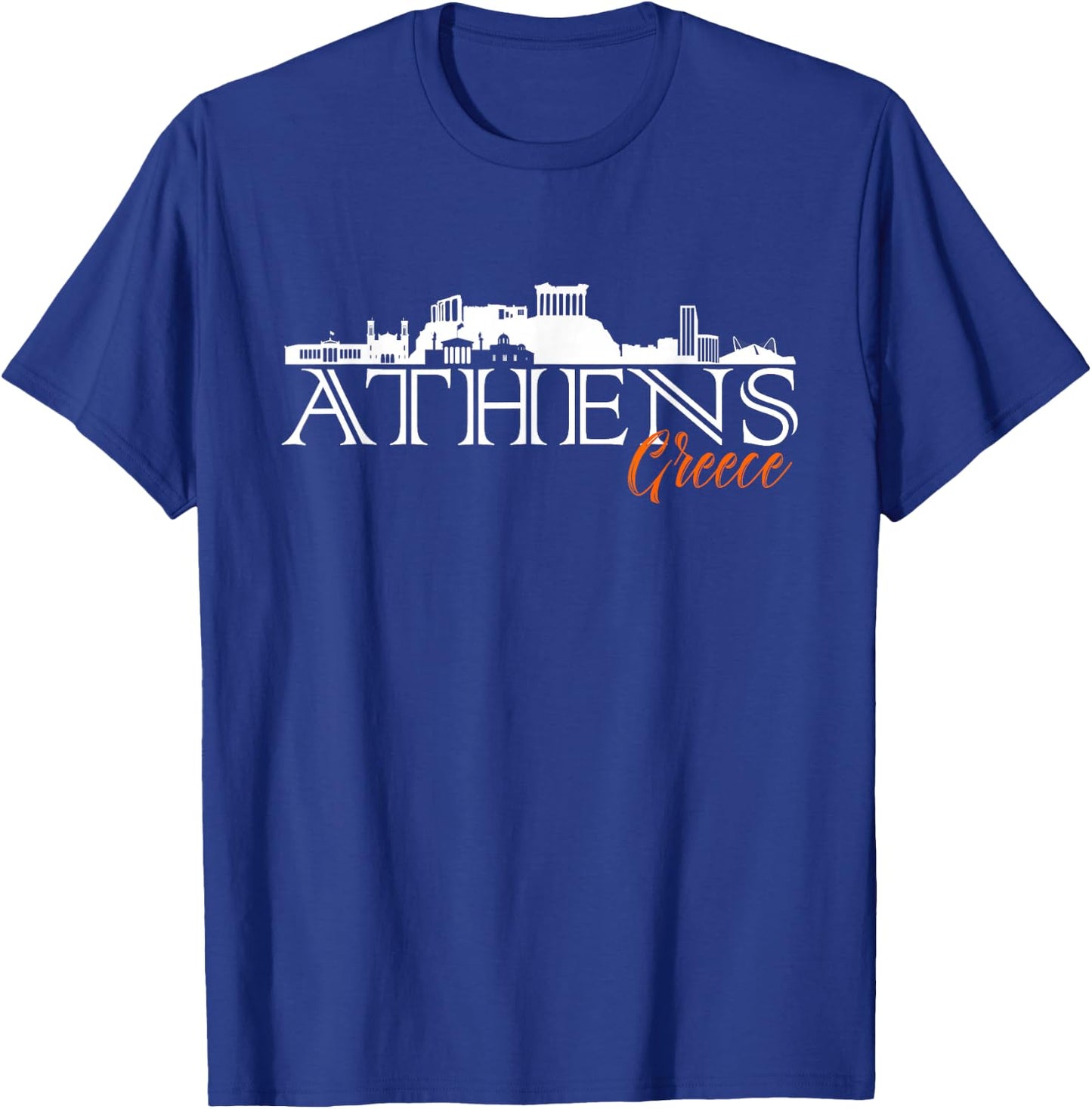Style Athens Greece City Destination T-Shirt - T-Shirt | Royal