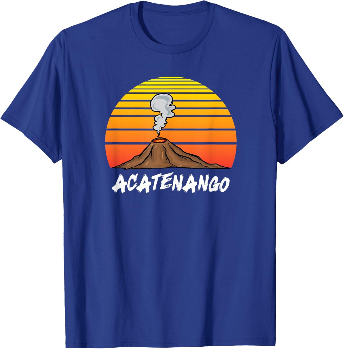 Guatemalan Souvenir Chapin Gift Guatemala Acatenango Volcano T-Shirt - T-Shirt | Royal