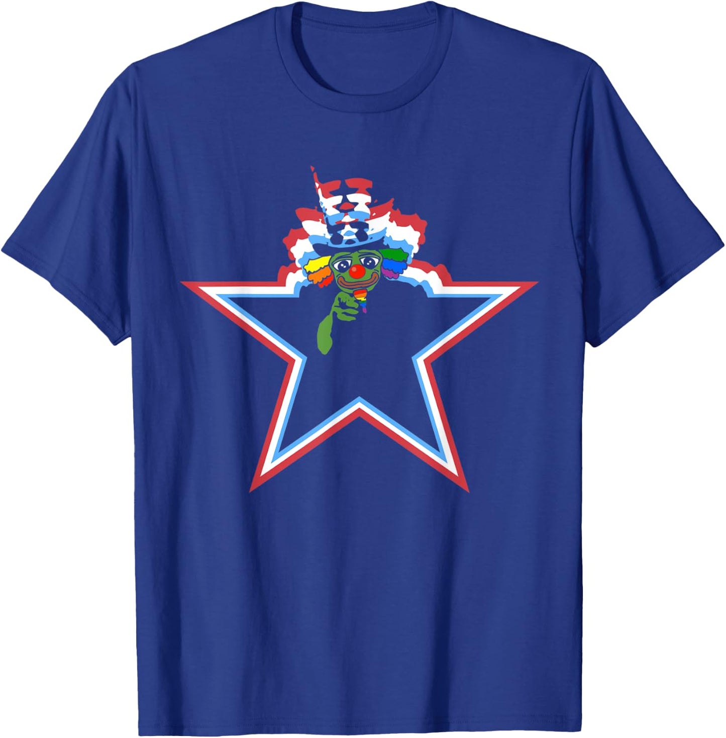 World War Clown Uncle Honkler T-Shirt - T-Shirt | Royal