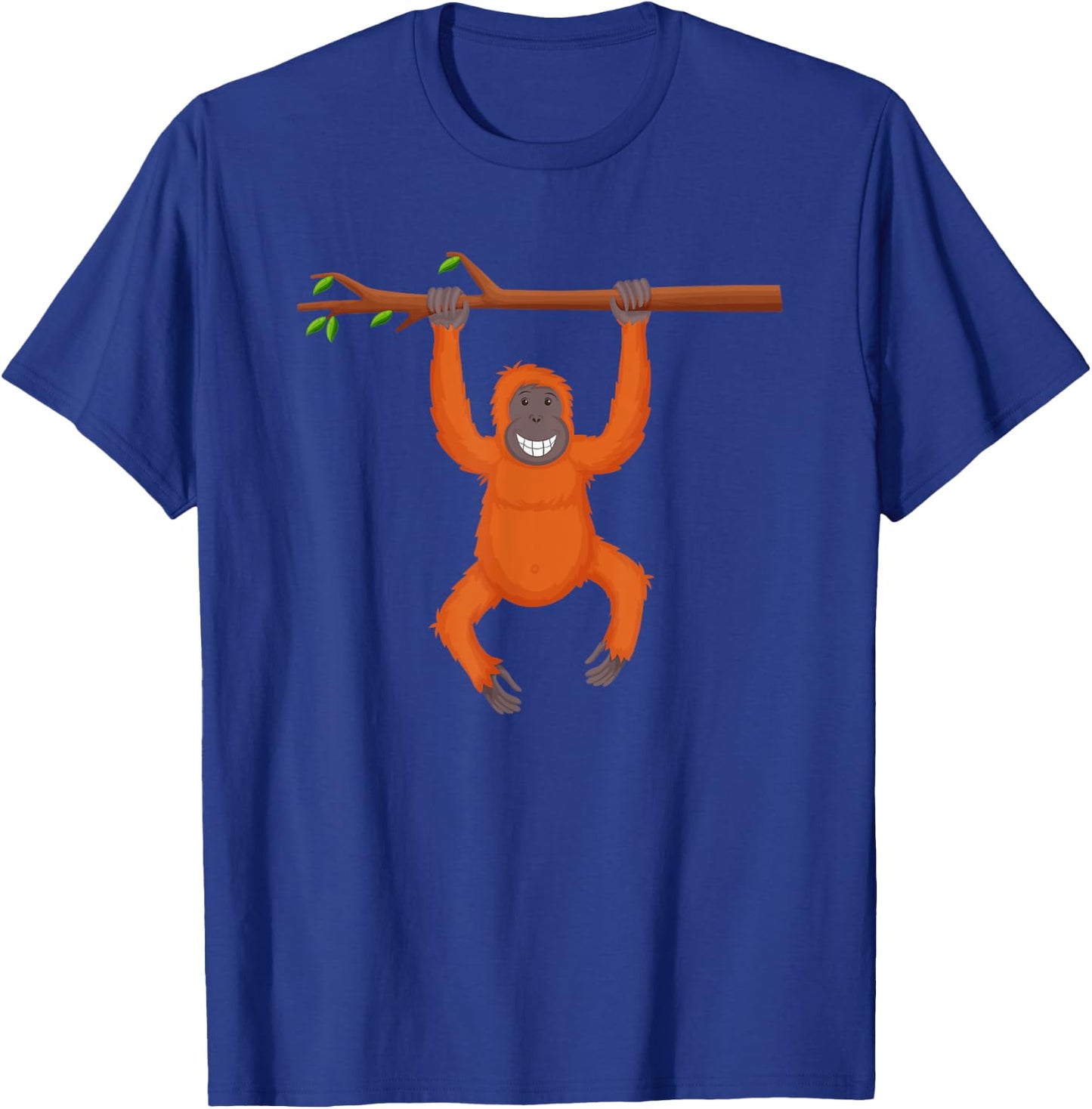 Cool Orangutan Art Women Kids Orangutan Apes Lover T-Shirt - T-Shirt | Royal