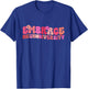 Groovy Embrace Neurodiversity ADHD Autism ASD Awareness T-Shirt - T-Shirt | Royal