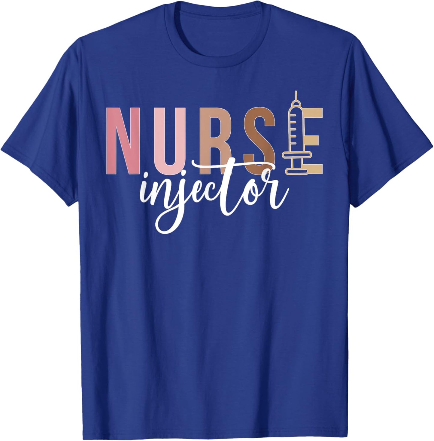 Boho Nurse Injector Aesthetic Nurse Injector T-Shirt - T-Shirt | Royal